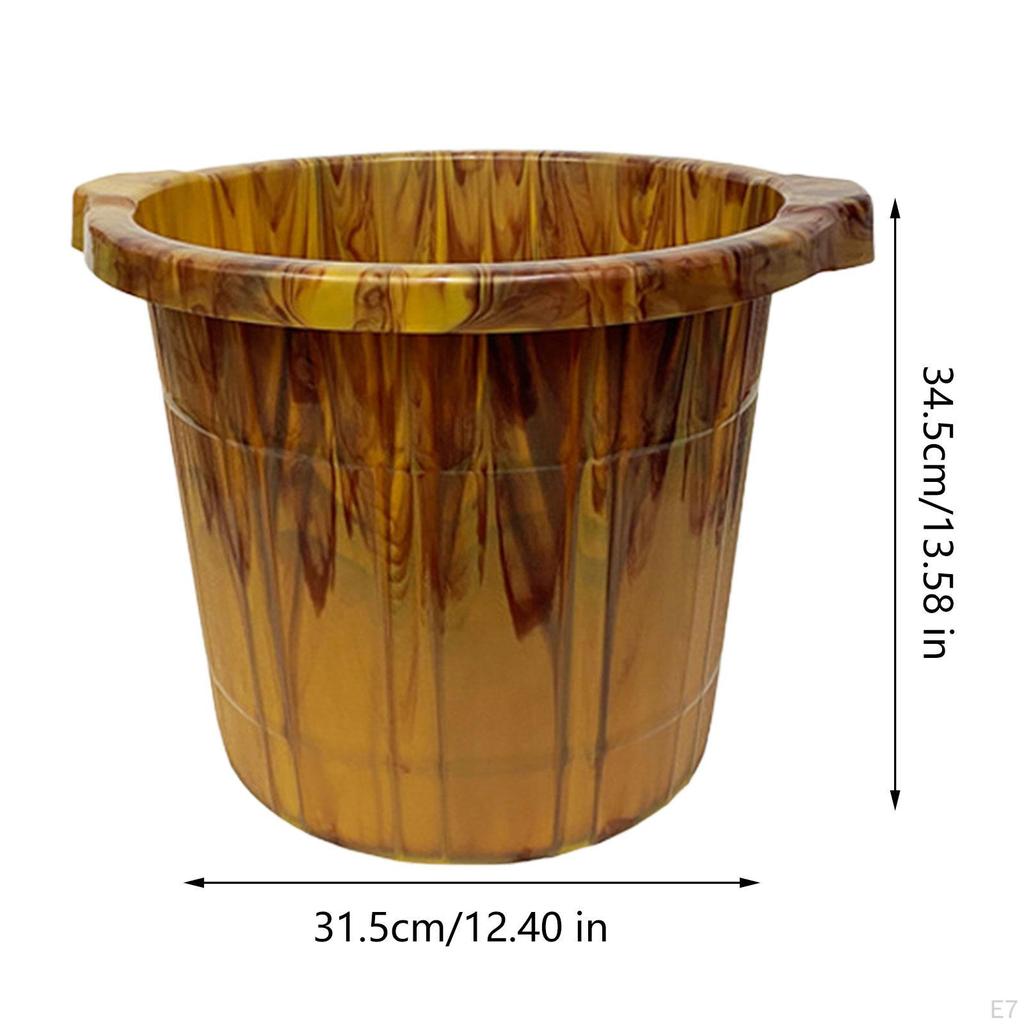 Foot Bath Basin Soak Tub Household Gift Massage Soaking Barrel for