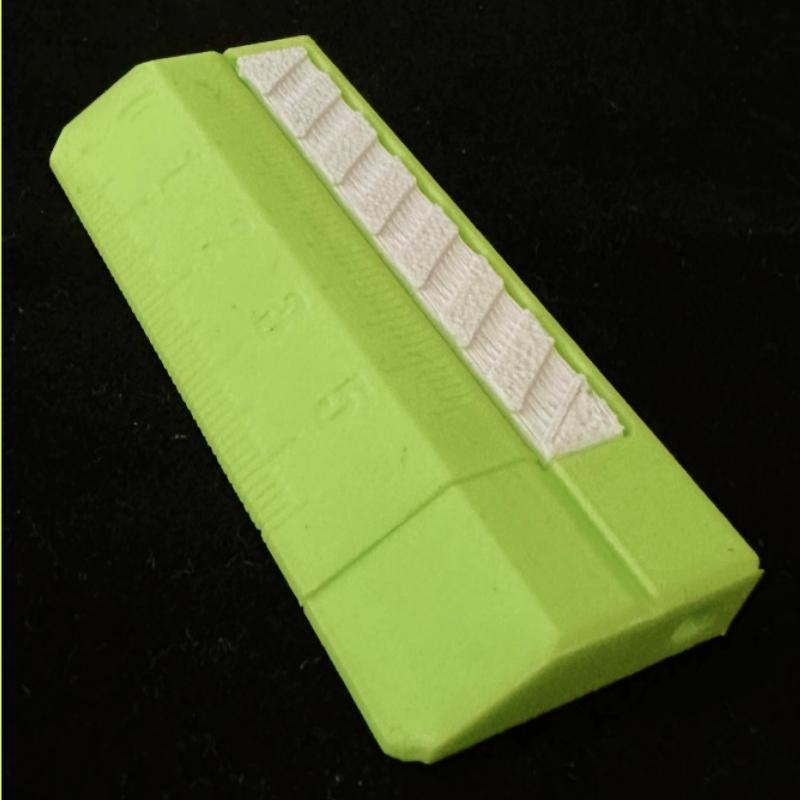 

Edc Mechanical Slider Fidget Magnetic Push Card Ruler Ratchet Wheel Pushing Plate Relieve Stress Relief Toy Anxiety 3D Printing