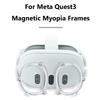 For Meta Quest 3 Briller med styrke Anti-blått lys Brilleglass Hurtig Magnetisk Linsebeskyttelsesrammer for Quest3 VR-tilbehør