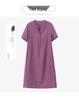 Plus Size Mid-Length Summer 2025 Cotton-Linen Dress for Women - Fashionable, Age-Reducing Style for Middle-Aged Mothers