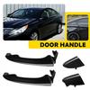 Black Front&Rear Exterior Door Handle Right Side for 2011-2015 Hyundai Sonata EA