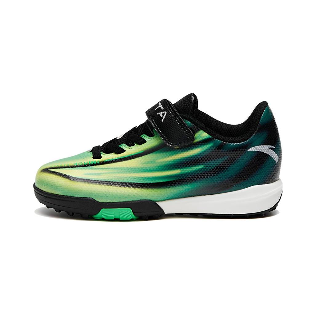 Anta Artificial Turf Comprehensive Training Wear-Resistant Breathable Low-Top Football Shoes Kids Football Shoes Green Yellow 312329922-1