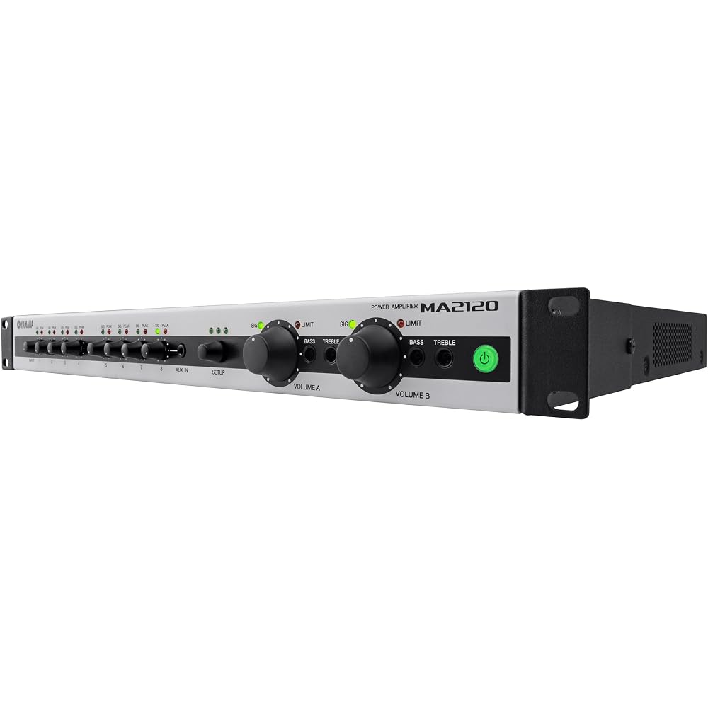 Yamaha MA2120 Class-D Power Amplifier with Mixing Function