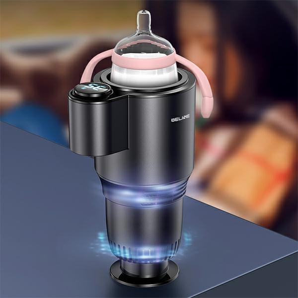 Beline Car Drink Warmer With Cooling Function Black/Black Blncc01