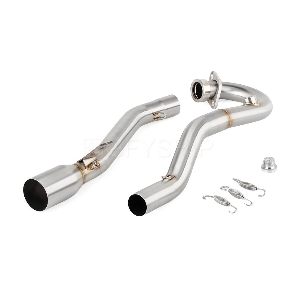 Для Aprilia Для Kawasaki Для Keeway Для SINNIS Все Модели На Базе QML125GY-2B Выпускной Коллектор Мотоцикла Соединительная Трубка 51ММ Slip-on 1 Sets