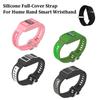 Soft Silicone Strap Adjustable Fitness Tracker Strap Sport Wristband for Hume Band for Men Women