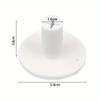 2pcs Rubber Golf Tees Stability Tee Holder Golf Training Aid for Driving Range and Practice Mat New