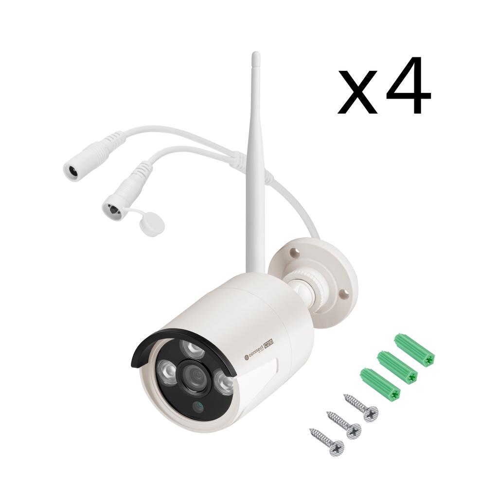 Monitorovací sada se 4 WiFi FullHD kamerami a Tuya Kruger&Matz rekordérem