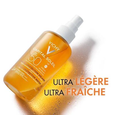 Vichy - Sun Protection Water for Sublimated Tan SPF50 Capital Soleil - 200 Ml - 