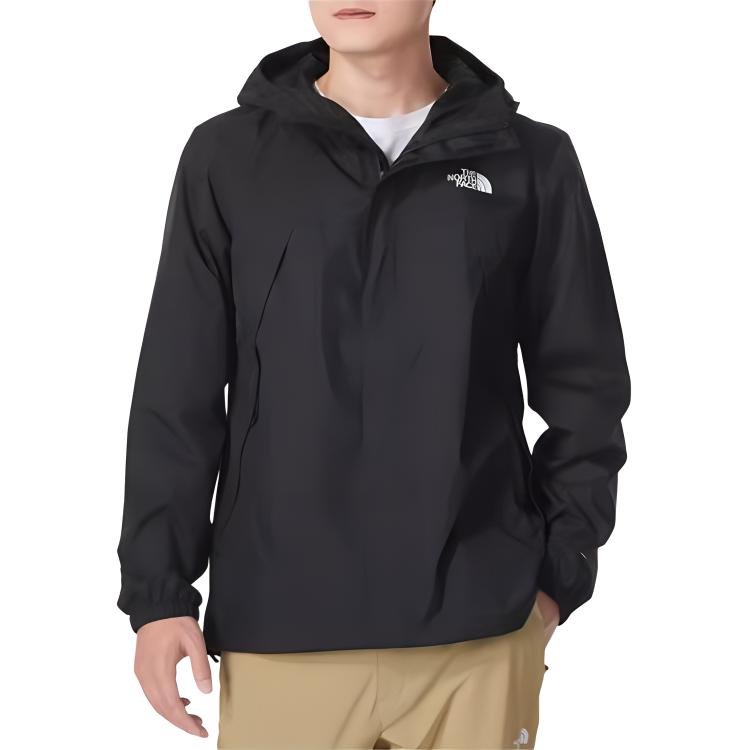 THE NORTH FACE Waterproof And Windproof To Keep Warm Windbreaker Jacket Men's Black NF0A7QOH-4HO