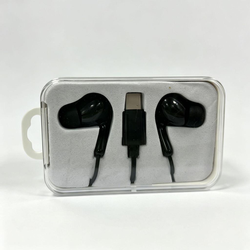 Noise-Reducing Type-C Wired Earphones: Universal In-Ear with High-Quality Call Sound