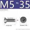 201 Stainless Steel Countersunk Phillips Head Screw: Flat Head Bolt M2-M8