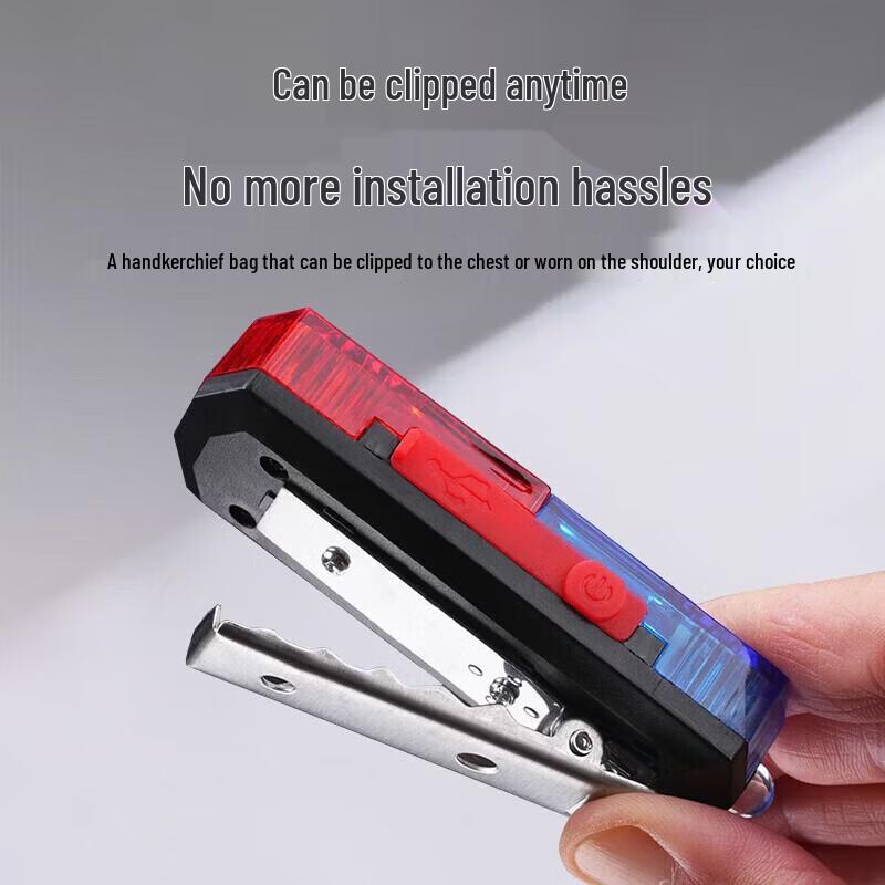 SupFire YJ05 Red/Blue Flashing Multi-functional Shoulder Light
