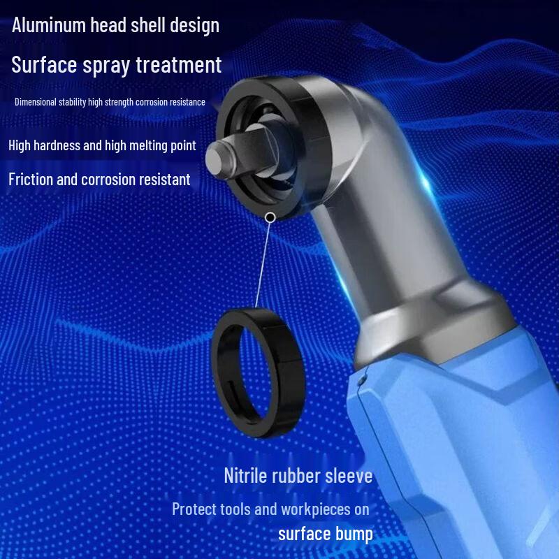 Dongcheng 20V Cordless Brushless 90-Degree Angle Impact Wrench CN plug (adapter included)