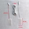 1 Pair Thermal Electric USB Gloves Heater Heated Gloves Carbon Fiber Cloth Winter Skis Mittens Heating Film Pad