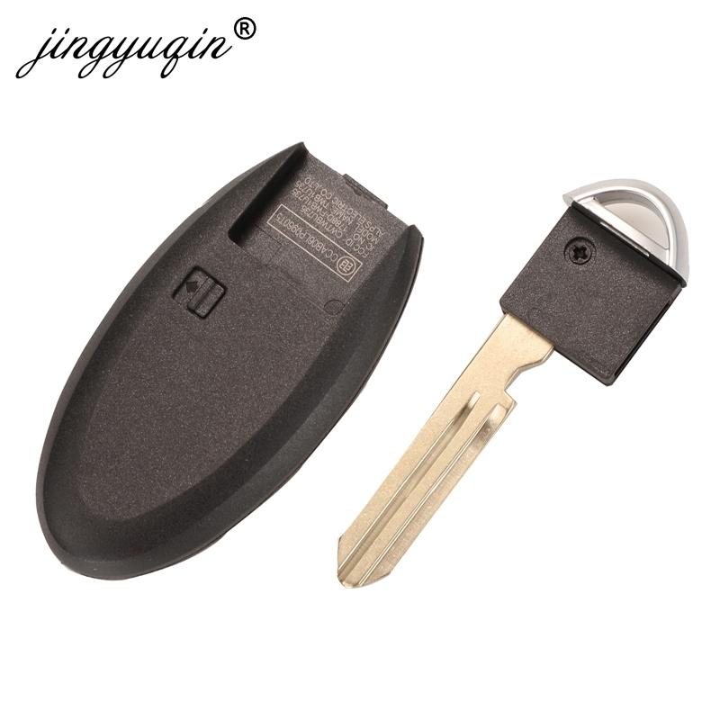 Jingyuqin CWTWBU729 /CWTWBU735 Car Remote Key for Nissan Tiida Teana Altima Maxima Armada Xtrail Pathfinder Rogue Versa Juke
