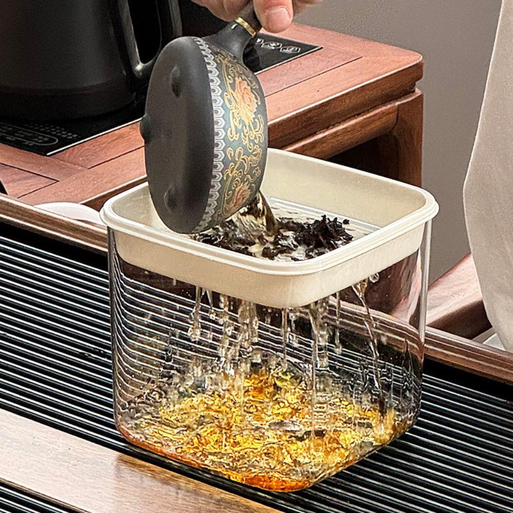 Detachable Desktop Tea Drain Bucket Mini Tea Filter Box New Tea Residue Bucket