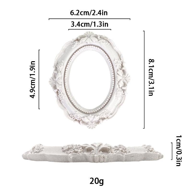 European DIY Phone Case Small Photo Frame Bar, Gu Mei Display Frame, Doll House Scene Miniature Model Accessories, Picture Frame Other