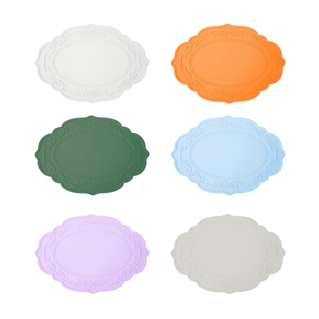 Tischset Öldicht Waschbar Hitzebeständige Matte für Kaffee Küche Zuhause