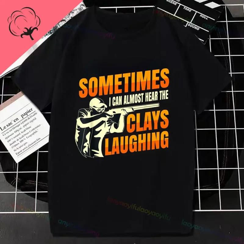 Anatomy Of A Fat Pew Pewer Tshirt Hunt Clay Pigeon Shooting Pure Cotton Shortsleev Summer Outdoor Clothing Graphic Tees