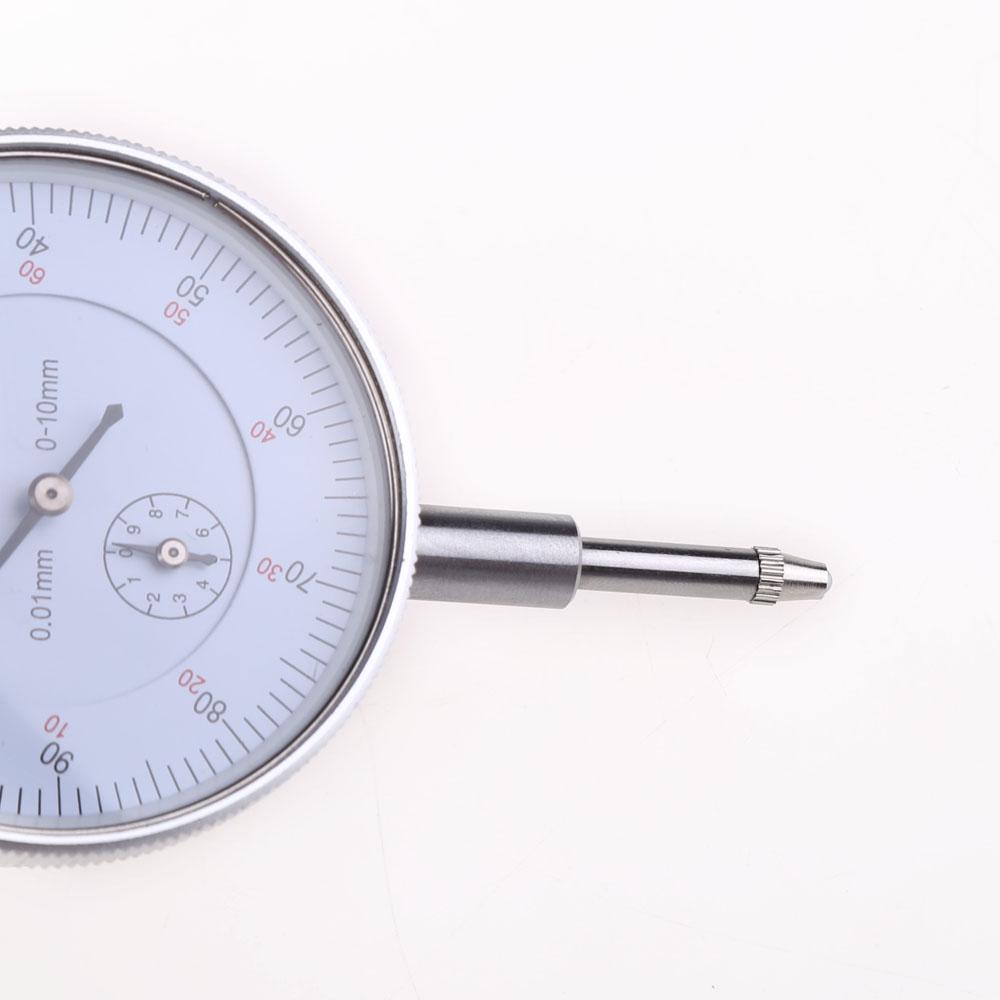 0-10mm Dial Indicator 0.01 Resolution Dial Indicator Gauge Tool Micrometer Dial Test Indicator Accuracy Measurement