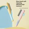 Cat Hair Remover Comb Flea Comb Multifunctional Pet Brush Self-Cleaning Cat Grooming Brush With Stainless Steel Teeth Cat Combs