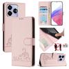 6-Color PU Leather Phone Wallet Case with Cat-and-Mouse Pattern Case for ZTE Axon 60,Blade A35,A55,nubia Focus Pro,Blade V70,V40s,A73,A52...