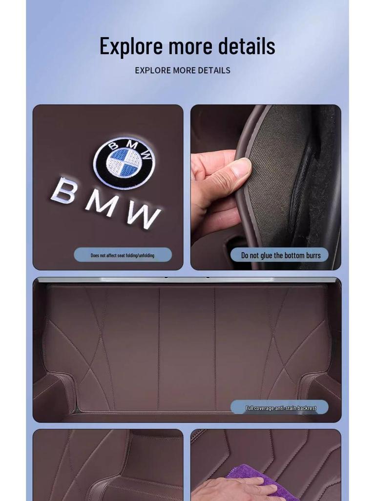 BMW serii 5 (2011-2025) 525li Specjalna Mata Bagażnika dla Modeli Nowej Energii