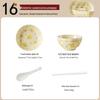 Jingdezhen Cream Style Ceramic Dinnerware Set