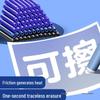 Erasable Thermal Fountain Pen Ink Cartridges, 100-Pack, Replaceable Heat-Sensitive Pure Blue Ink for Elementary Grades 3-4, Mo Yi