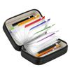 Pill Pouch - Waterproof Medicine Bag 14 Color-coded Compartments Compact Supplement Organizer.