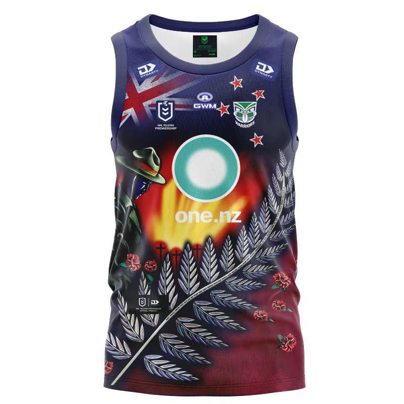 NRL Warriors Maroochydore T Shirt Polo Tank Top Womens Kids Rugby Sportswear