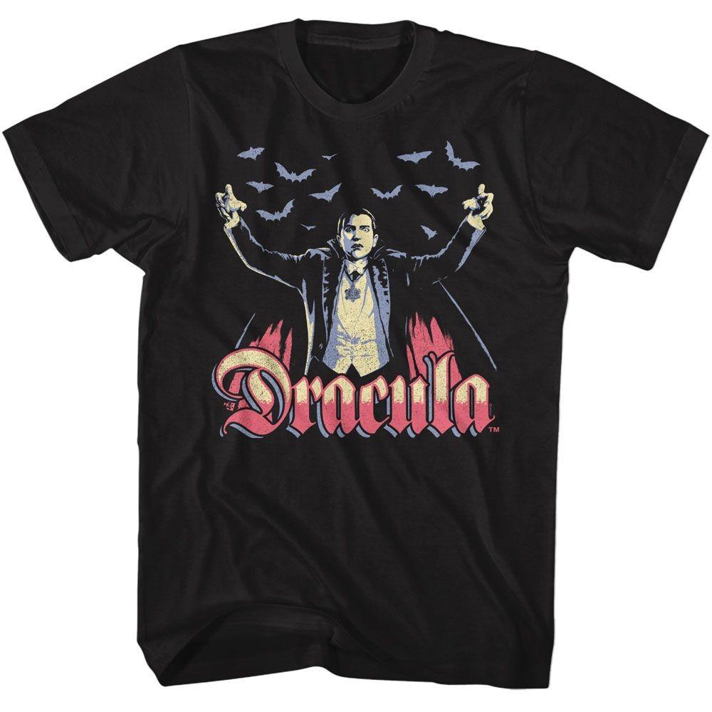 Universal Monsters Multitone Dracula Black Movie Shirt XL