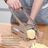 Yousheng Potato Cutter Efficient Fruit And Vegetable Chopper Manual Food Chopper with 2 Blades Multifunctional Kitchen Fries Machine