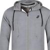 Asics Solid Color Casual Zip-Up Hooded Long Sleeve Running Breathable Quick-Dry Jacket Men Jackets Light-Gray 2031E426-020