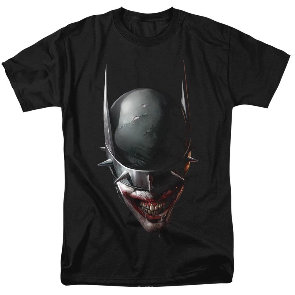 DC Comics - Joker - Batman Who Laughs Head - Adult T-Shirt XS