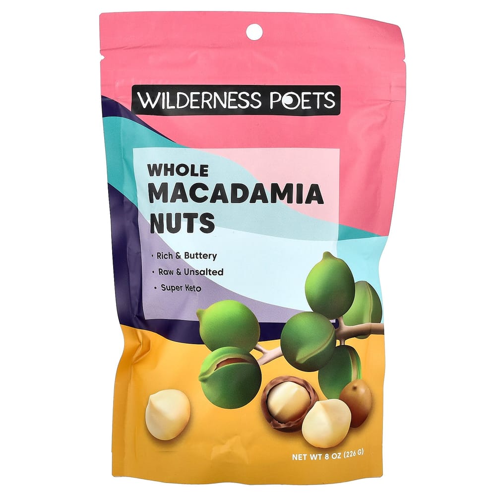 Wilderness Poets Macadamia Nuts 226g (8oz) 226g - 1 ea