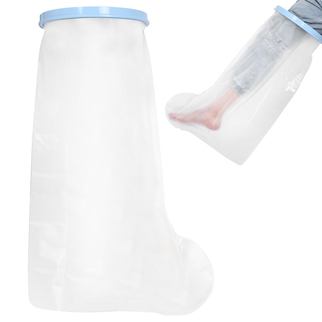 71 x 25.5cm Erwachsene Fuß Bein Gipsüberzüge Wasserdicht Elastisch Dusch Gips Schutz für Fuß Bein Wunden