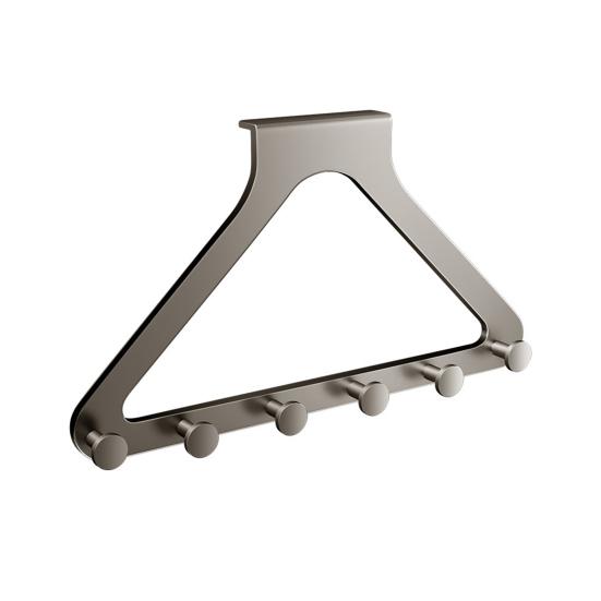 Hanger Rack Heavy Duty Coats Hats Scarves Coat Hanger Organizer Damage-Free Installation