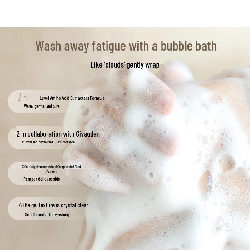 Dear Irean You Zi Yin Fragrance Shower Gel with Amino Acid & Niacinamide