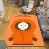Kenny McCormick Flannel Printed Carpet, Home Sofa Decoration for Living Room & Bedroom, Non‑Slip Play Flannel Floor Mat for Game Room