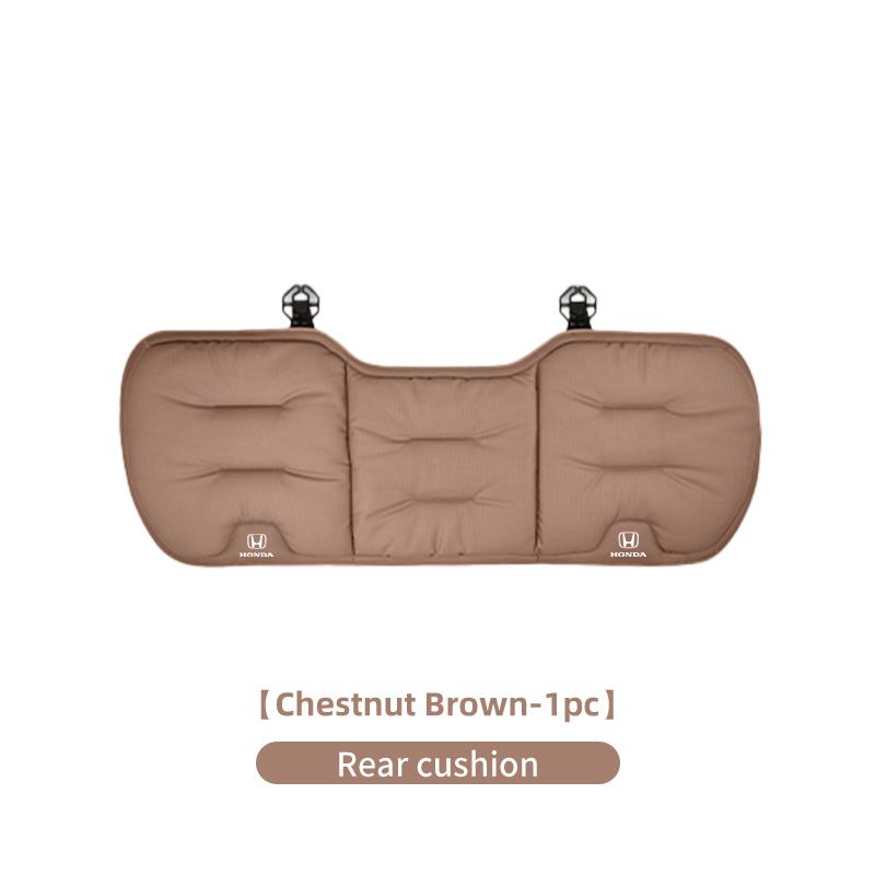 Car Interior Velvet Cushion Winter Nappa Leather Backrest Seat Cover For Honda Civic Accord CRV Fit Jazz Transalp CBR Cb500x Ody