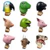 Funny Animals Mask Halloween Cosplay Props Performance Headgear Material Latex