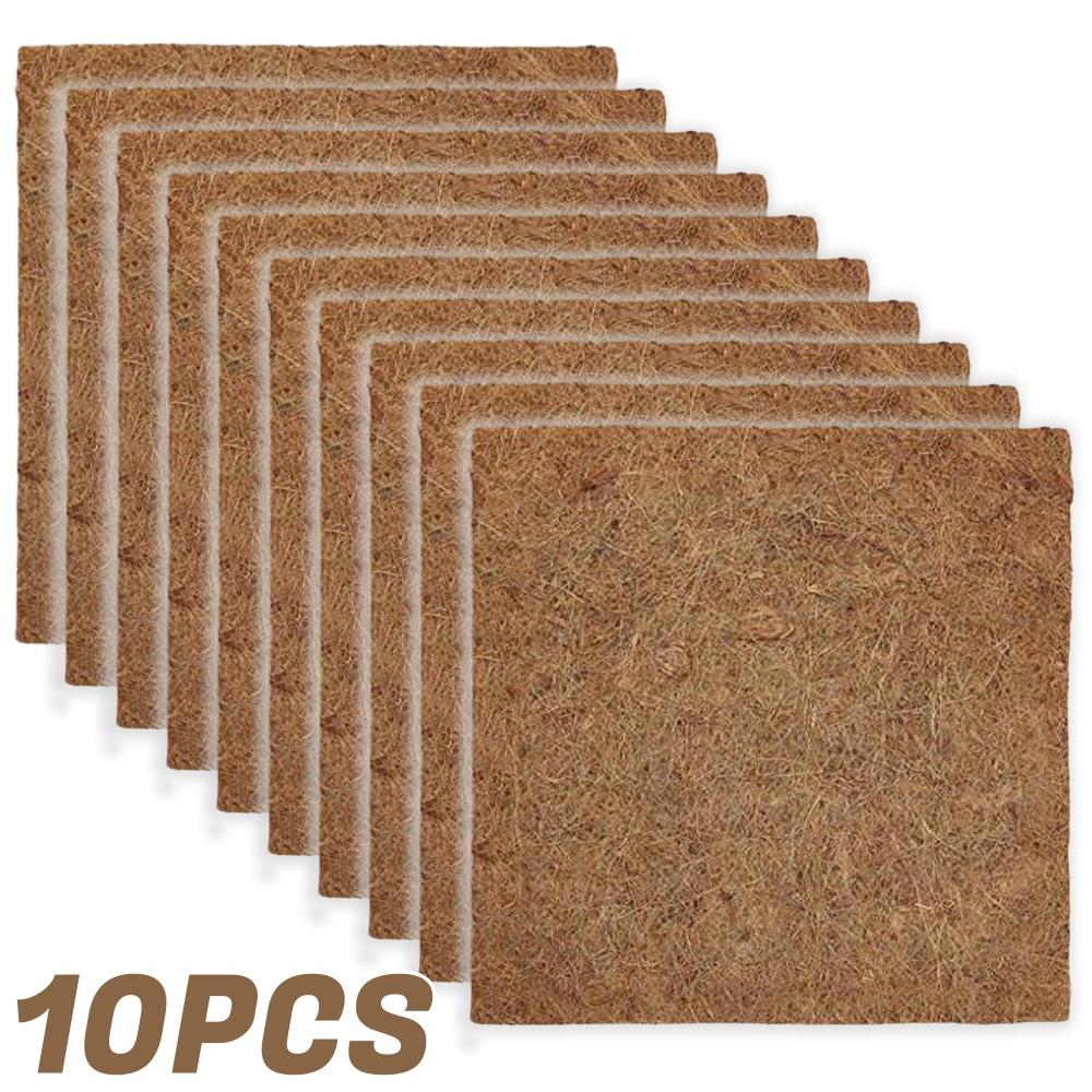 Chicken Nesting Pads Natural Eco-Friendly Coconut Coir & Palm Hens Bedding Mats Reusable  Chicken Nesting Mats for Egg Laying
