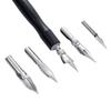Cross-Border Manga Dip Pen Set with Multiple Nib Specifications and Plastic Holder