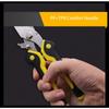 8inch Stainless Steel Sharp Blade Garden Shears PP+TPR Handle Bypass Professional Electrician's Iron Wire Cutting Tool Scissors