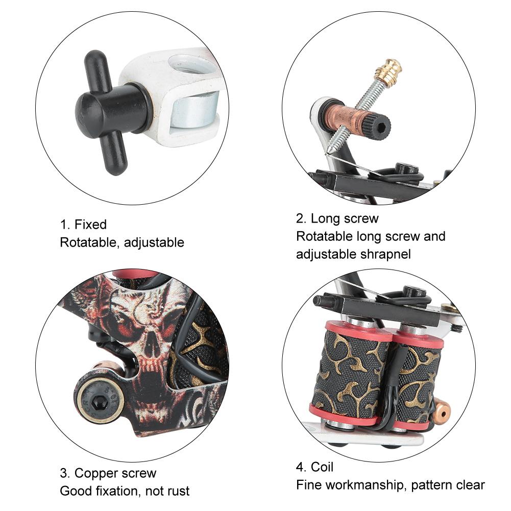 Professional Wrap Coil Tattoo Machine Tattoo Liner Gun Body Art Tool