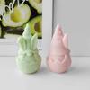 Faceless Dwarf Shape Silicone Molds DIY Crafts Plaster Mold Handmade Scented Candle Soap Table Ornament Mould Non-stick