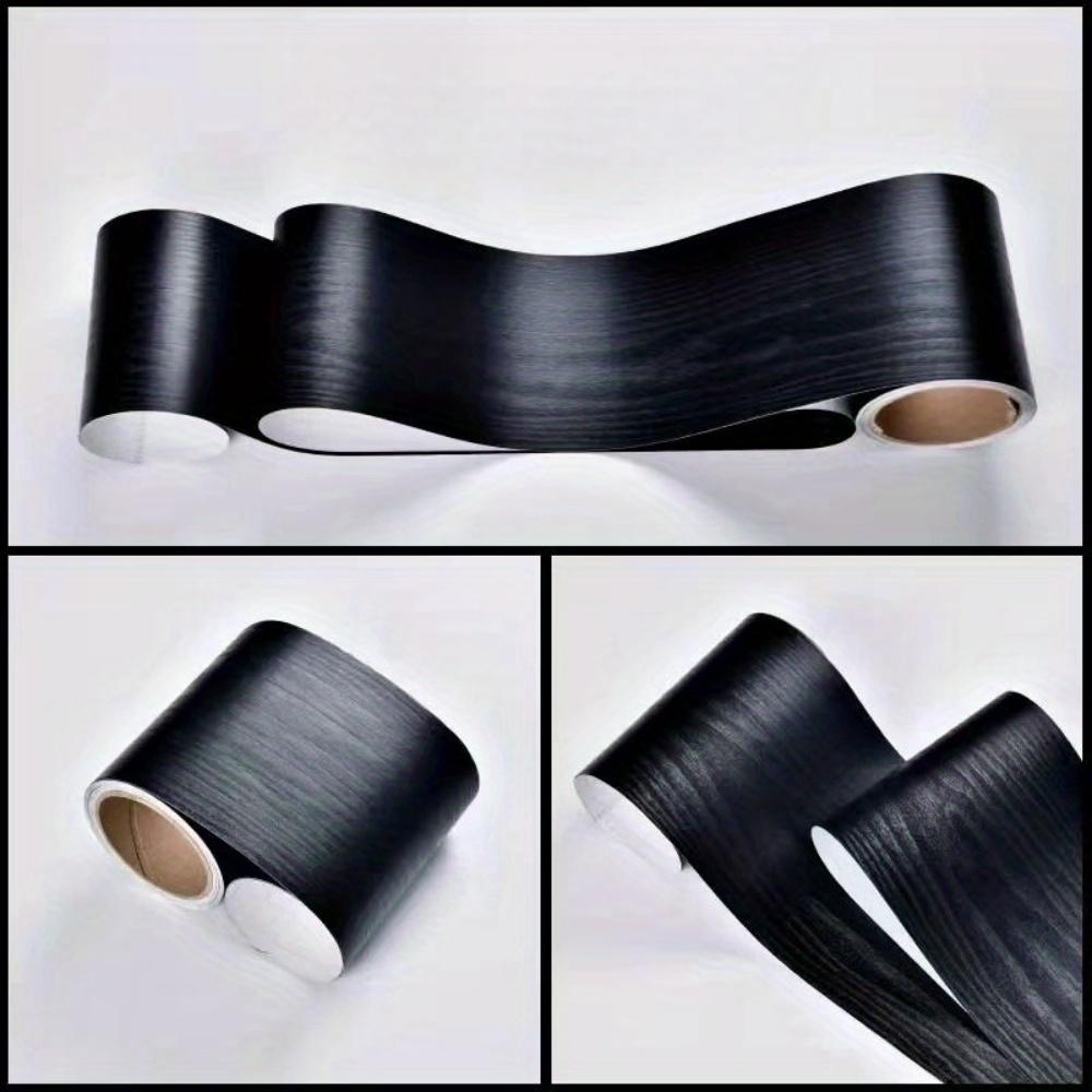 

1pc 5mX8cm Self-adhesive Wall Trim Line Skirting Border Waterproof Baseboard Wallpaper Sticker for Living Room Home Decoration 5mX8cm