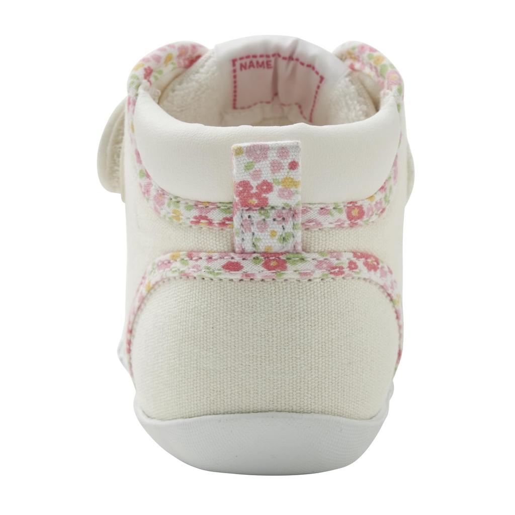 MIKIHOUSE HOT BISCUITS First Baby Shoes, Boys and Girls, Kids' Clothing, White, Size 12cm, 73-9304-499